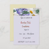 Invitation déjeuner (Devant / Derrière)