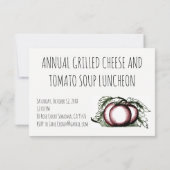 Invitation déjeuner (Dos)