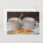 Invitation déjeuner (Devant / Derrière)