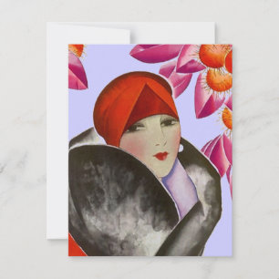 Invitation Déjeuner brunch après-midi Thé à la mode