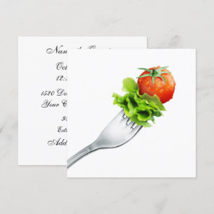 Invitation Déjeuner, Brunch, Votre Nom - SRF