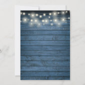 Invitation Déjeuner d'affaires avec Bridesmaids Rustic Greene (Dos)