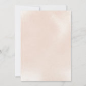 Invitation Déjeuner d'affaires classique Dusty Rose Rose (Dos)