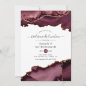 Invitation Déjeuner d'affaires des Bridesmaitres de la Bourgo (Devant)