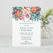 Invitation Déjeuner d'affaires pour filles du bouquet Peony R (Debout devant)