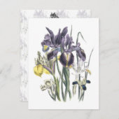 Invitation Déjeuner dans le jardin (Devant / Derrière)