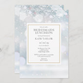 Invitation Déjeuner d'dames des Bridesmails d'hiver (Devant / Derrière)