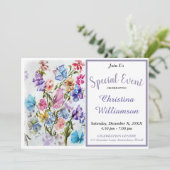 Invitation Déjeuner de célébration spécial (Debout devant)