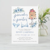 Invitation Déjeuner de Filles d'Honneur avec Crêpes et Sous-V (Debout devant)