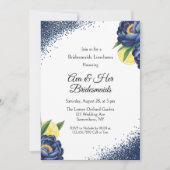 Invitation Déjeuner de la servante de marine Peony Citrus Pai (Devant)