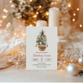 Invitation Déjeuner de Noël