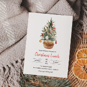 Invitation Déjeuner de Noël