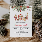 Invitation Déjeuner de Noël