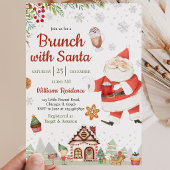 Invitation Déjeuner de Noël avec le Père Noël