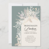 Invitation Déjeuner des femmes d'honneur de l'Arc Botanique V (Devant)