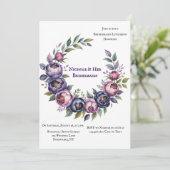 Invitation Déjeuner des servantes de la Purple et Magenta Peo (Debout devant)