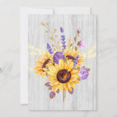 Invitation Déjeuner des servantes du printemps de Sunflower P (Dos)