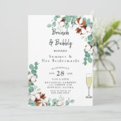 Invitation Déjeuner d'Eucalyptus vert et d'Epouses en coton I (Debout devant)