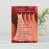 Invitation Déjeuner d'Saumons Bridesmaid ou brunch (Debout devant)