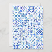 Invitation Déjeuner nuptial de Lemon en Italie méditerranéenn (Dos)