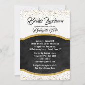 Invitation Déjeuner nuptial | Fête des mariées de Parties sci (Devant)