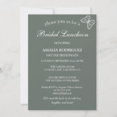 Invitation Déjeuner nuptial Fleurs de prairie (Devant)