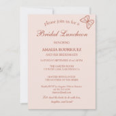 Invitation Déjeuner nuptial Fleurs de prairie (Devant)