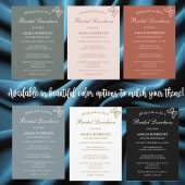 Invitation Déjeuner nuptial Fleurs de prairie