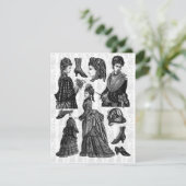 Invitation Déjeuner victorien (Debout devant)