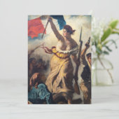Invitation Delacroix - La Liberté guidant le peuple Gros plan (Debout devant)