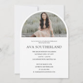 Invitation D'Élégants Casquettes Du Futur Attendent ! Photo d (Dos)