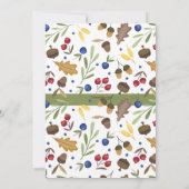 Invitation d'éléments de chute (Dos)