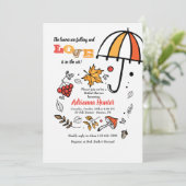 Invitation d'éléments de douche de chute (Debout devant)