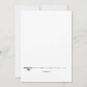 Invitation d'éléments de pêche (Dos)