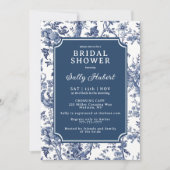 Invitation Delft Chinoiserie Bridal Shower (Devant)