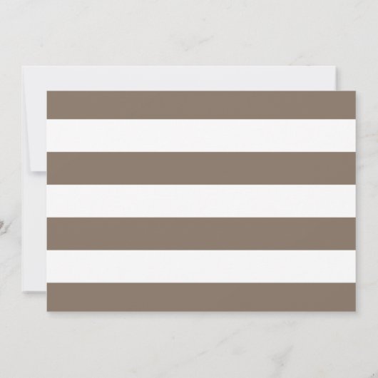 Invitation Délicat Bloom typographie mariage rustique (Dos)