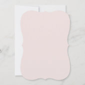 Invitation Delicate Angel Wings Pink Bow Confirmation (Dos)