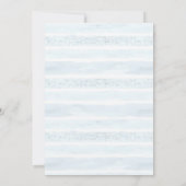Invitation Delicate Sophisticated Blue Vintage Tea Set (Dos)