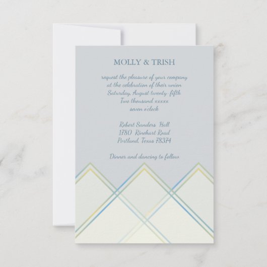 Invitation Delicate Transparency Effect on Romantic Couple (Dos)