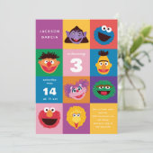 Invitation d'Elmo et d'amis (Debout devant)