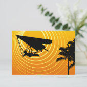 Invitation deltaplane de scène solaire (Debout devant)