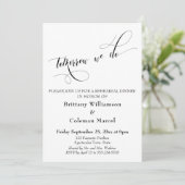 Invitation Demain Nous Faisons La Typographie Dîner De Répéti (Debout devant)