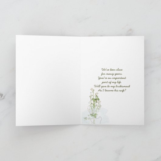 Invitation Demande d'aide-mémoire (Intérieur)