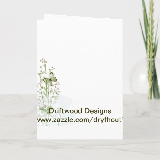 Invitation Demande d'aide-mémoire (Dos)