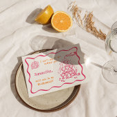 Invitation Demande de Demoiselle d'Honneur de Tour de Champag