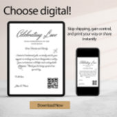 Invitation Demande de fonds de voyage Code Qr Cadeau de voyag