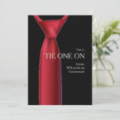 Invitation Demande de garçon d'honneur The Windsor Knot (Debout devant)