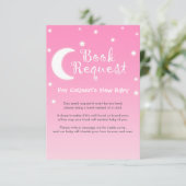 Invitation Demande de livre Twinkle Little Star avec poème en (Debout devant)