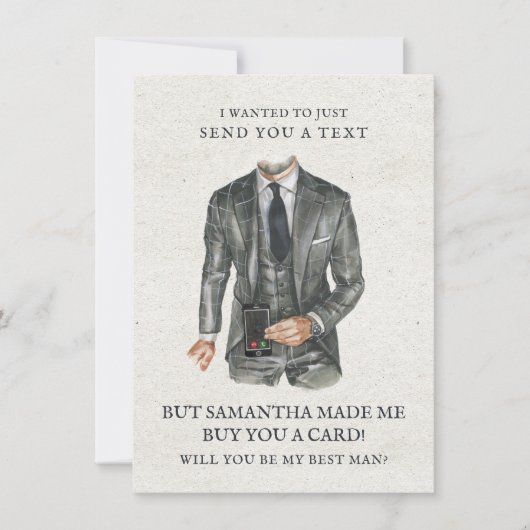 Invitation Demande de proposition de fabricant d'aquarelle mo (Devant)