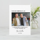 Invitation Demande de proposition d'un fabricant de photos mo (Debout devant)